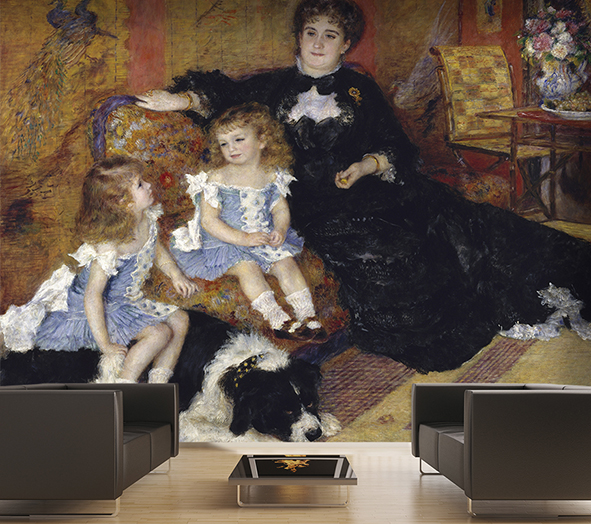 르누아르 - 샤르팡티에 부인과 아이들의 초상