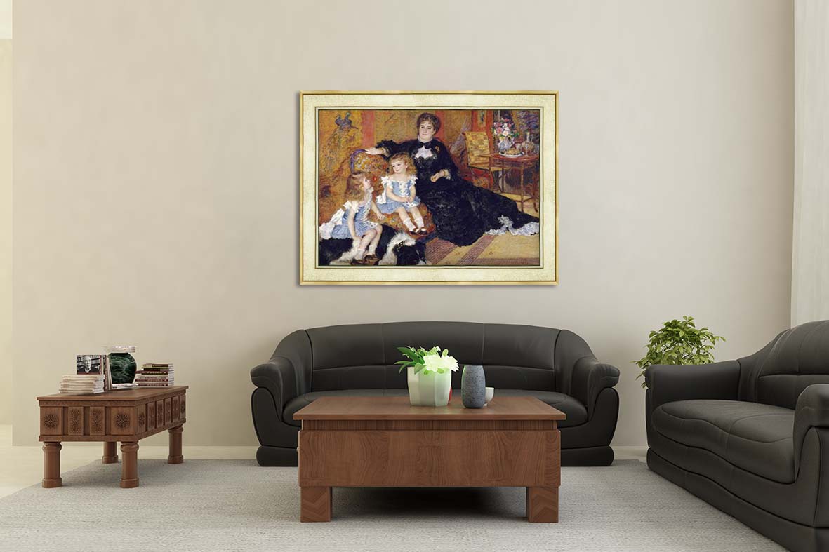 301.르누와르 - 샤르팡티에 부인과 아이들의 초상