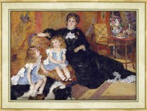 301.르누와르 - 샤르팡티에 부인과 아이들의 초상